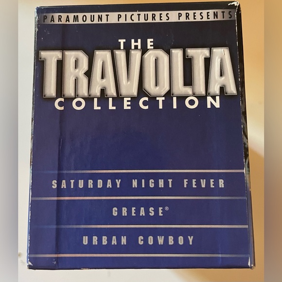 NEW John Travolta Collection - Grease, Urban Cowboy, Saturday Night Fever [VHS] - Picture 5 of 8